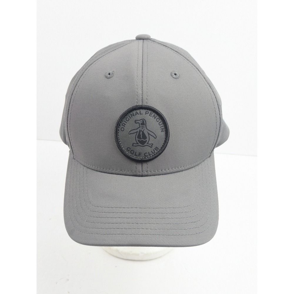 Original Penguin Golf Club Hat Gray Adjustable Strapback Casual Resort Cap